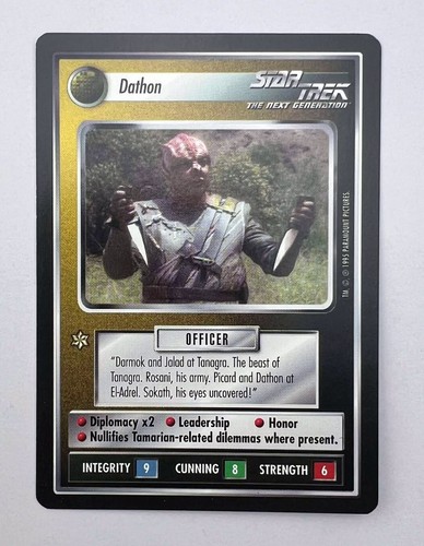 Star Trek The Next Generation CCG Alternate Universe 1995 PICK A CARD UNPLAYED - Picture 22 of 120