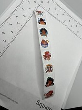 STICKER SHEET: Disney Princess Ariel Jasmine Cinderella Belle Tiana