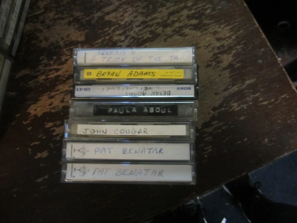 LOT of 56 VINTAGE (none original) tapes some rock,and much more!  Foto 4 de 4