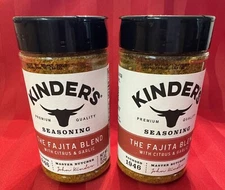 Kinder's Fajita Blend Seasoning with Citrus & Garlic 8.1 oz - 