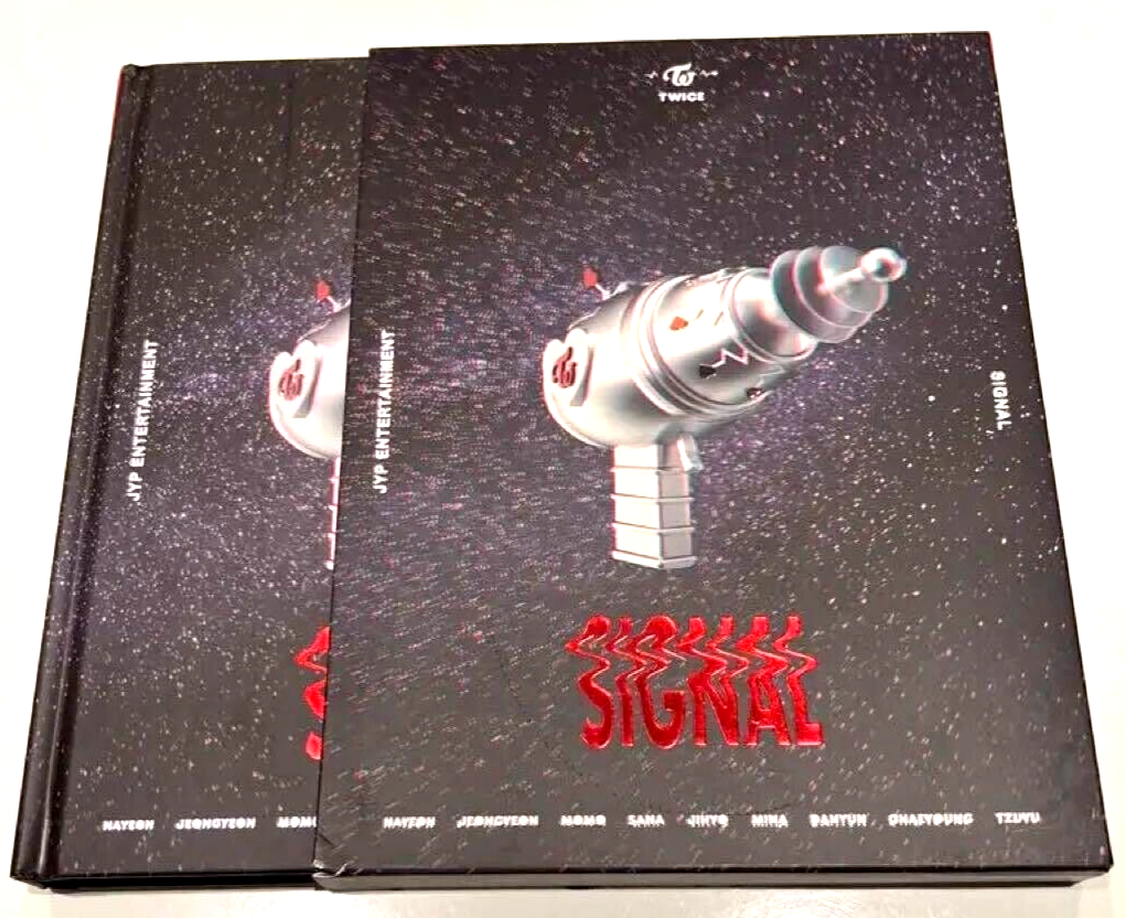 TWICE SIGNAL Monograph Photobook Photo book 9 Photocard