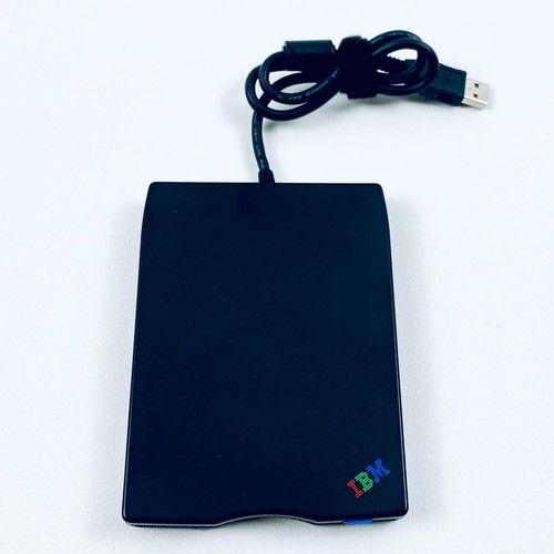 Vintage IBM TEAC FD-05PUB USB External Floppy Disk Drive TESTED WORKS - Photo 2/5