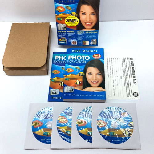 Photo Explosion Deluxe Version 3 Digital Camera Photo Studio Editing software - Picture 14 of 17