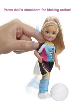 Barbie Club Chelsea Soccer Player Doll GHK37 - Barbie Chelsea Doll
