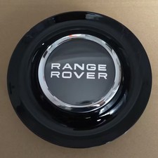 Black Floating Center Caps For Range Rover Forgiato Xl Hubcap Rim Emblem New