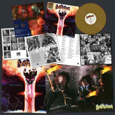 Destruction Infernal Overkill LP heavy metal death exumer sodom kreator venom
