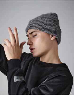 Beechfield Reflective Beanie Mütze Warm Herren Damen Wintermütze