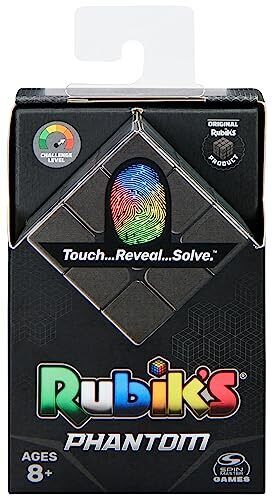Rubik’S Phantom, Cubo 3X3 Tecnología Avanzada Difícil Rompecabezas 3D Juego de Viaje St - Imagen 2 de 10
