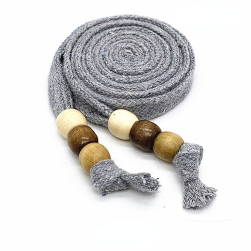 Wooden Beaded Cotton Drawstring Cord Replacement Rope for Hoodie Pants Rope Tape - Picture 41 of 42