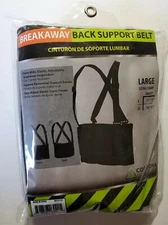 Cordova Work Safety Breakaway Back Support Belt Size Large 34"-38" Adjustable