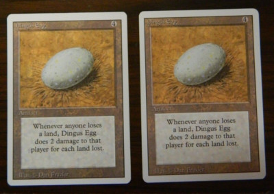 MTG Revised Dingus Egg x2 Excellent - NM Condition | eBay