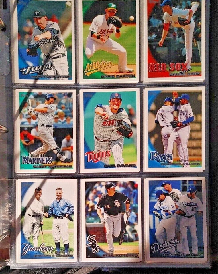 2010 Topps base cards 501-660 Pick from drop down list - Image 2 of 3
