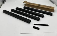 Box of 4-Delamu Cable Management Under Desk-J Channel Cable Raceway 4X15.7"Black