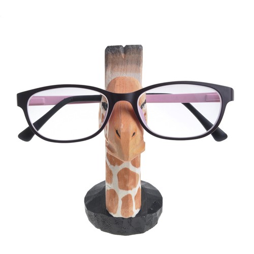 Cute Animal Glasses Holder Stand 3D Display Sunglasses Eyeglass Wood Carve Rack eBay