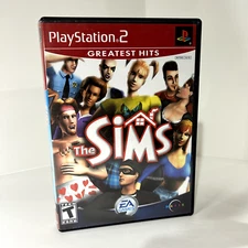 The Sims Greatest Hits (Sony PlayStation 2, 2004) WITH MANUAL!