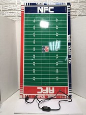 Vintage 1988 Electronic Football Metal Game Table With Original Box