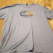 Austin Original Deep Eddy Vodka Graphic T-Shirt District Made Brand Size 2XL 