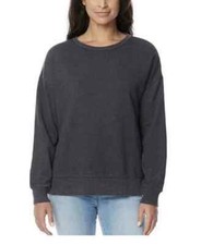 NWoT Buffalo David Bitton Women Cozy Long Sleeve Sweatshirt Black Size S