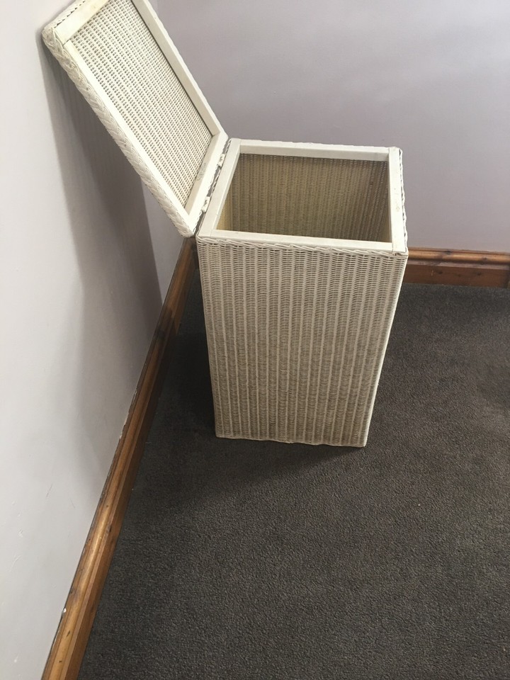 Genuine Vintage Lloyd Loom Laundry Basket eBay