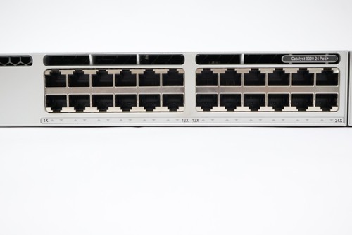 Cisco Catalyst 9300 Series C9300-24P 24-Port PoE+ Switch w/ C9300-NM-4G Module - Picture 3 of 10