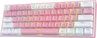 Redragon K617 Fizz 60% 有线 RGB 游戏键盘,61 键,线性红色开关