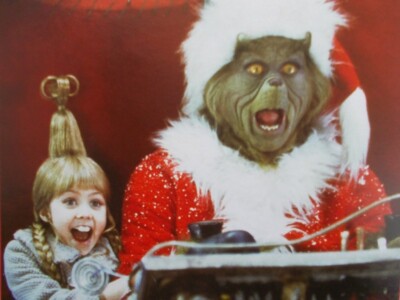 photos of how the grinch stole christmas movie story book 7.5x9.5 inch 32 pages