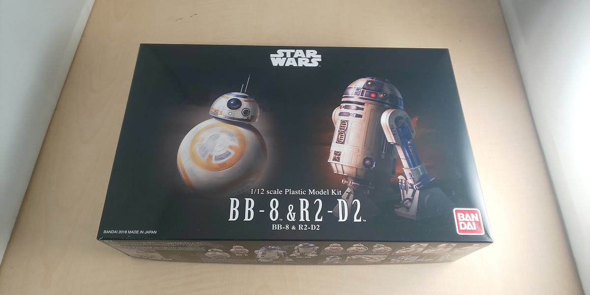 Star Wars BB-8 & R2-D2 1/12 scale model | eBay
