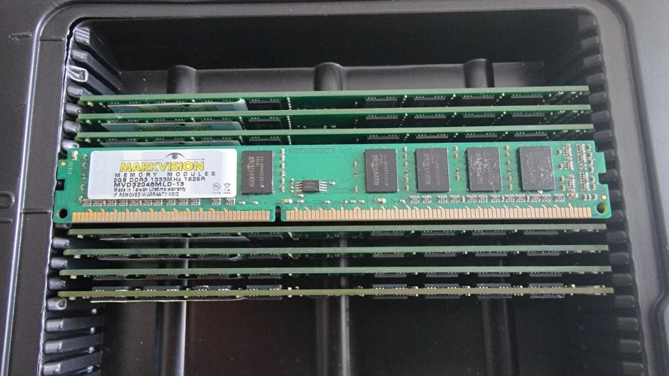 ( 12 ea ) MARKVISION MEMORY 2GB DDR3 - 1333MHz - MVD32048MLD-13 - Image 2 of 4