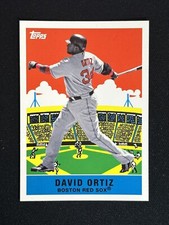 2007 Topps David Ortiz Flashback Friday #FF18 Baseball Card Boston Red Sox