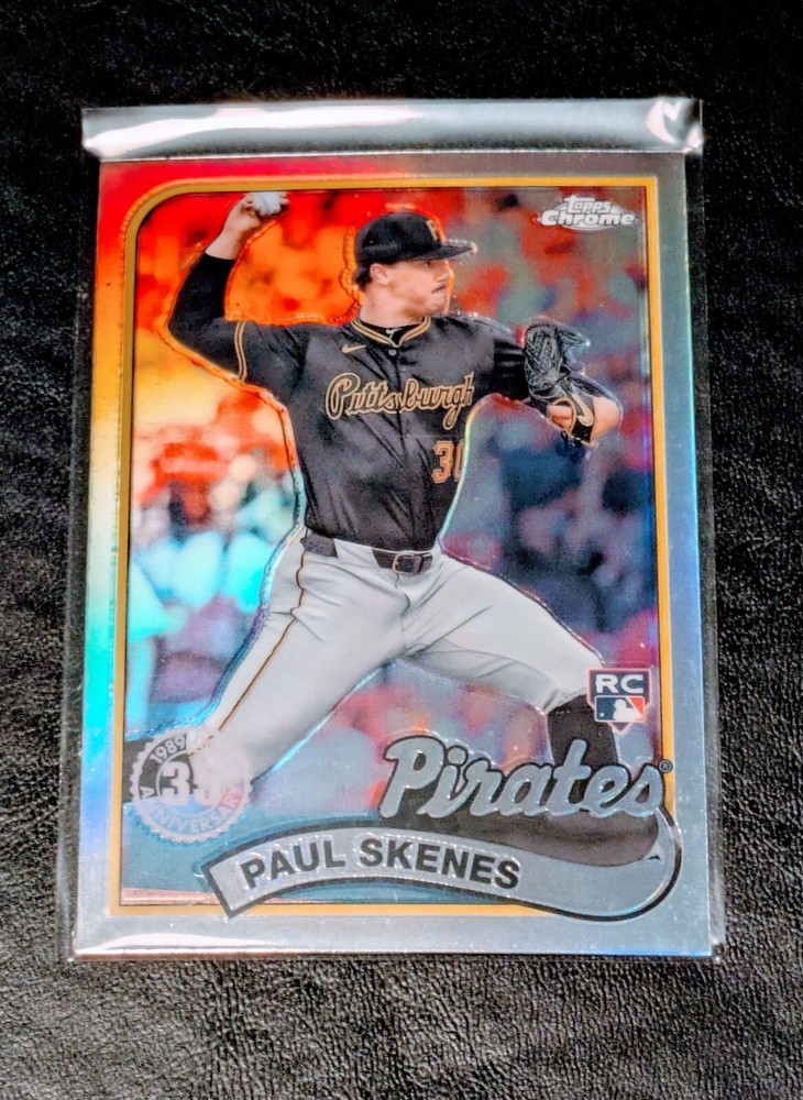 🌈 [REFRACTOR RC] 2024 Topps Chrome Update Paul Skenes #89CU-1 Rookie Card