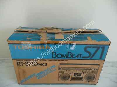 Brand New Toshiba RT-S71D Stereo Radio Cassette Boombox | eBay