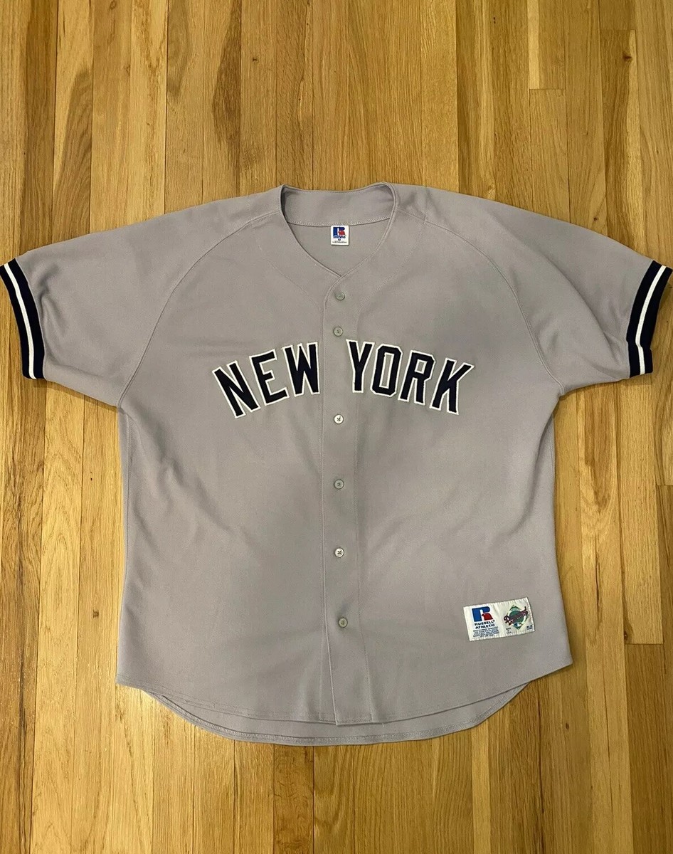 New York Yankees Authentic 90s Russell Diamond Collection Jersey