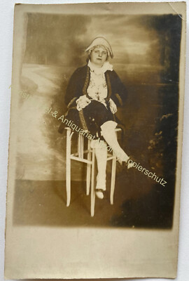 orig. Foto AK Frau Mädchen Dame Mode um 1925 Berlin Maskenball 20er Jahre Party