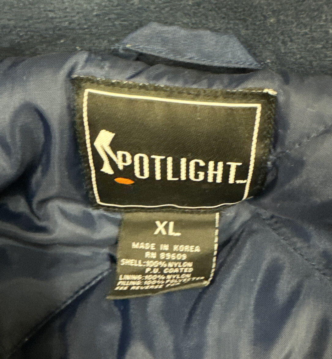 Dallas Cowboys Vintage NFL Spotlight Men's Full Zip Blue Winter