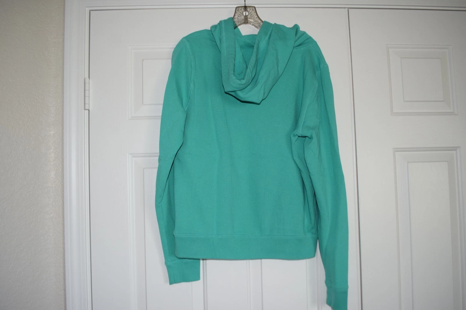 UNDERCOVER Felpa con cappuccio Victoria's Secret ROSA taglia L verde logo cane davanti petto sinistro