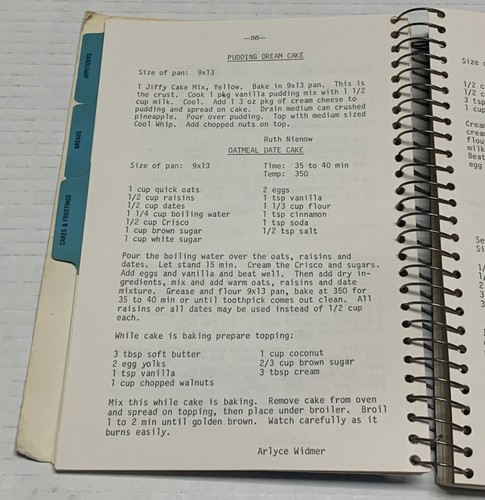 Vintage First Congregation Church Centennial Cookbook Fargo North Dakota ND 1981 - Bild 13 von 24