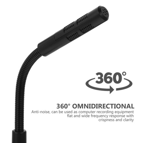 Ordinateur De Bureau Mic Rechargeable Enregistrement Mic Réunion Mic - Photo 8/12