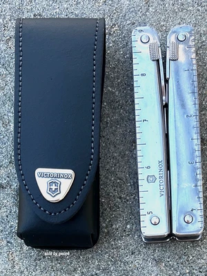Victorinox Swiss Army Knife, Swisstool With Black Pouch 3.0327.L, New In Box