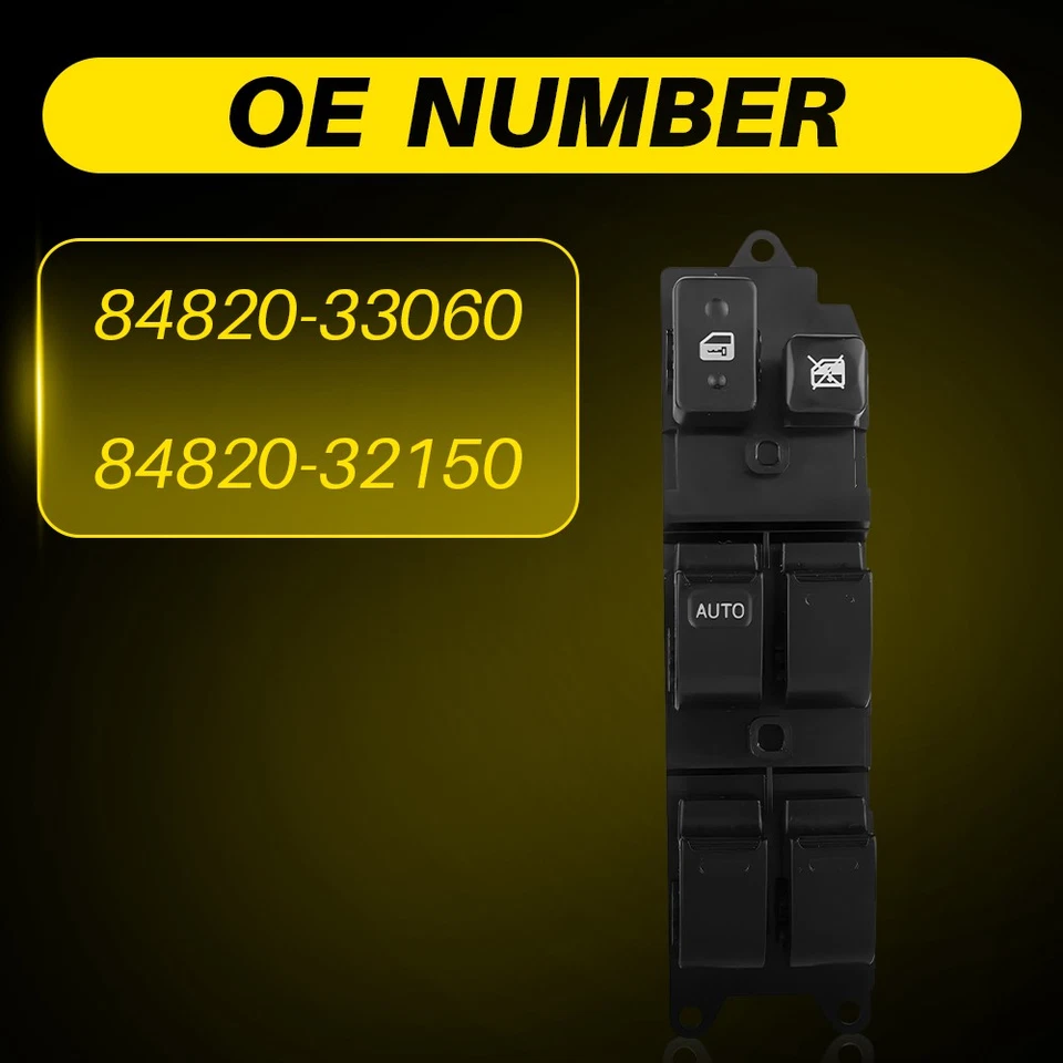 Interruptor maestro ventana eléctrica puerta coche para Toyota Corolla 4Runner Rav4 M 1996-1997 Foto 3 de 4