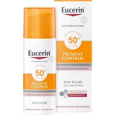 Eucerin Sun Fluid Pigment Control Lsf 50+ 50ml - PZN 14292845