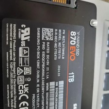 Samsung 870 EVO 1TB SSD Unopened
