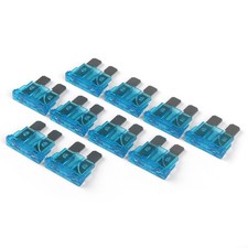 10-400pcs Blue 15 Amp ATC/ATO Standard Blade Fuses for Automotive Car Truck