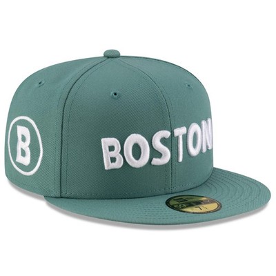 Boston Red Sox New Era Baseball Green City Connect Fan Pack 59FIFTY Hat 7 1/8