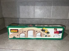 Brio Drive 'n Go Bridge #33474 Vintage Brio Wooden Railway NEW