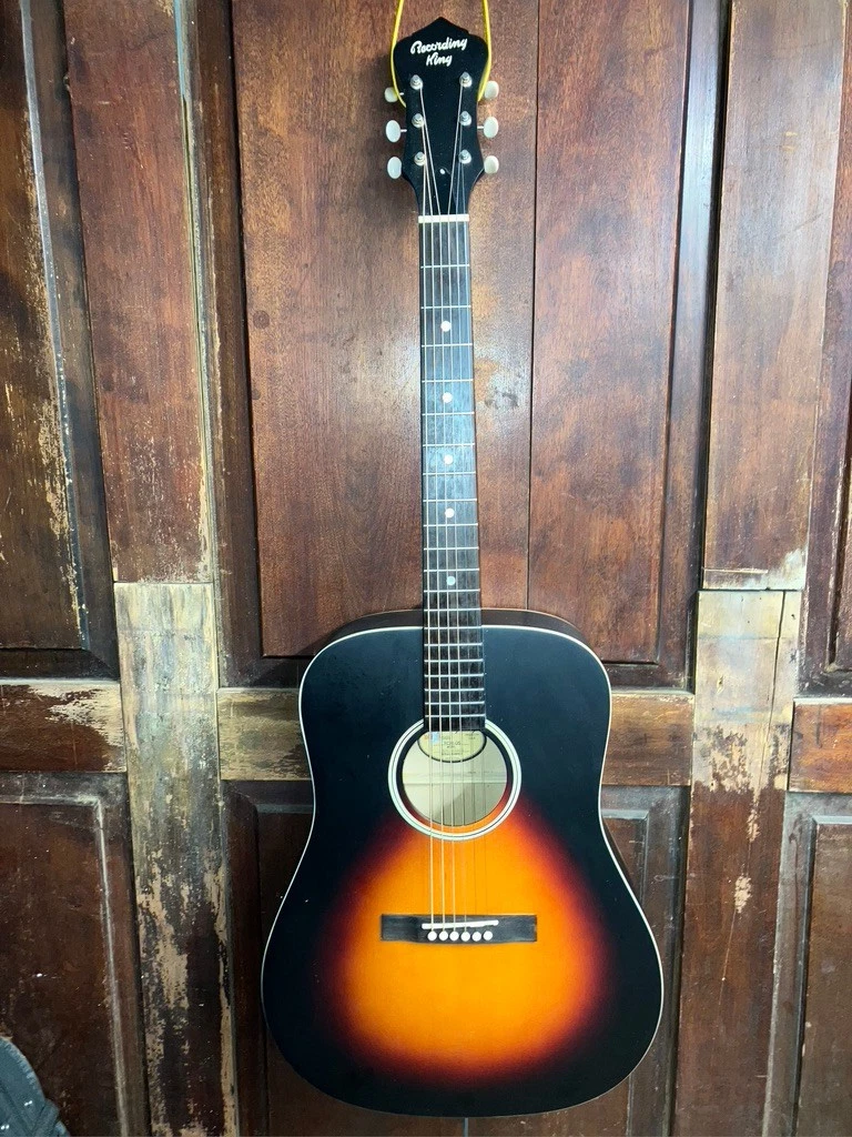 Recording King 6 String Dreadnought Body Acoustic Guitars for sale
