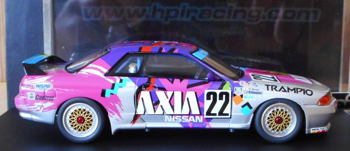 1/43 hpi 日産 AXIAスカイライン JTC 1992 #22 1/43 HPI 8021 日産 AXIA アクシア スカイライン JTC 1992 #22