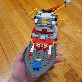 Lego City Fire Ship 7207, Pre-owned, Missing Pieces,  See Pictures 