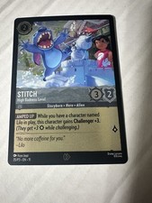 Disney Lorcana Stitch High Badness Level Lorcana Promo Foil 35/P3 rare Seasonal