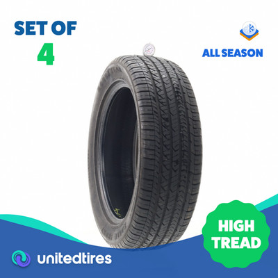 Set of (4) Used 235/55R20 Goodyear Eagle Sport AS 102V - 9-10.5/32