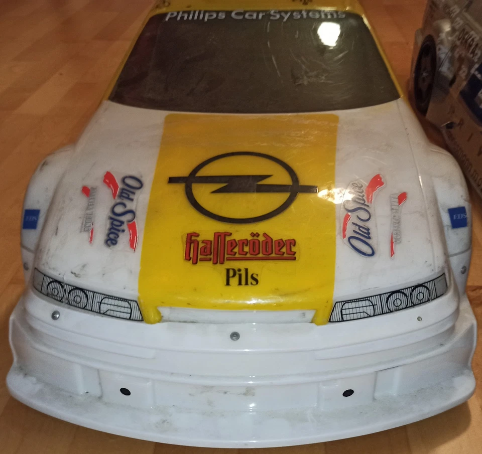 1994 Opel Calibra V6 4x4 DTM Rosberg Ludwig Old Spice FG 1:5 Benzin RC Vintage - Bild 3 von 4